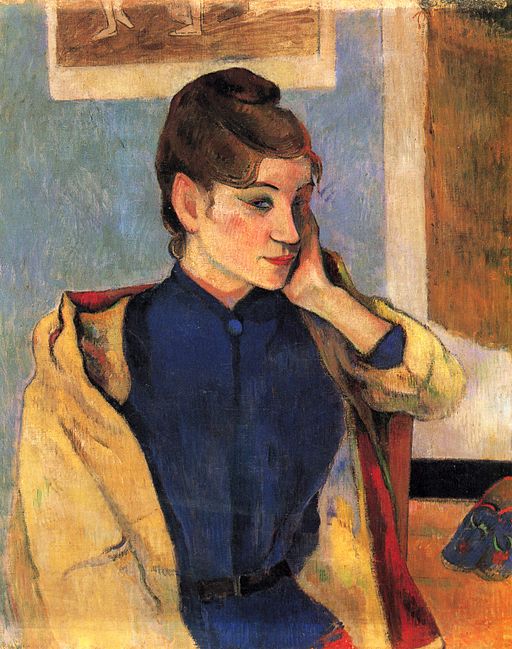 Paul Gauguin Portret Madelaine Bernard